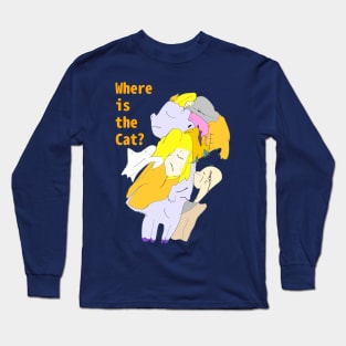 Where is the cat? Long Sleeve T-Shirt